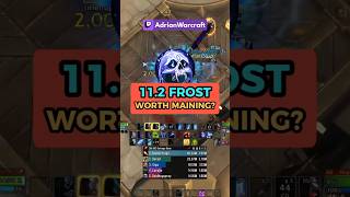 Is Frost DK worth maining? 🤔 #worldofwarcraft #mythicplus