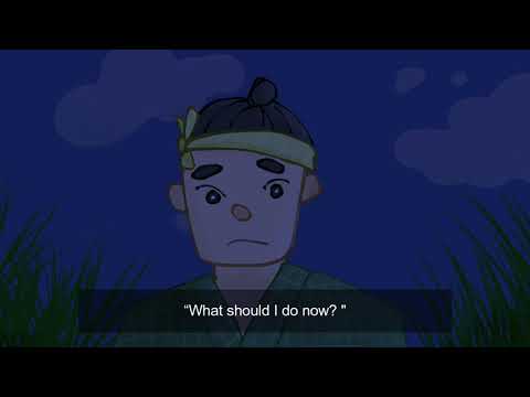 日本文化学科 きょうだいのなかなおり　沖縄の民話・昔話・英語字幕入り