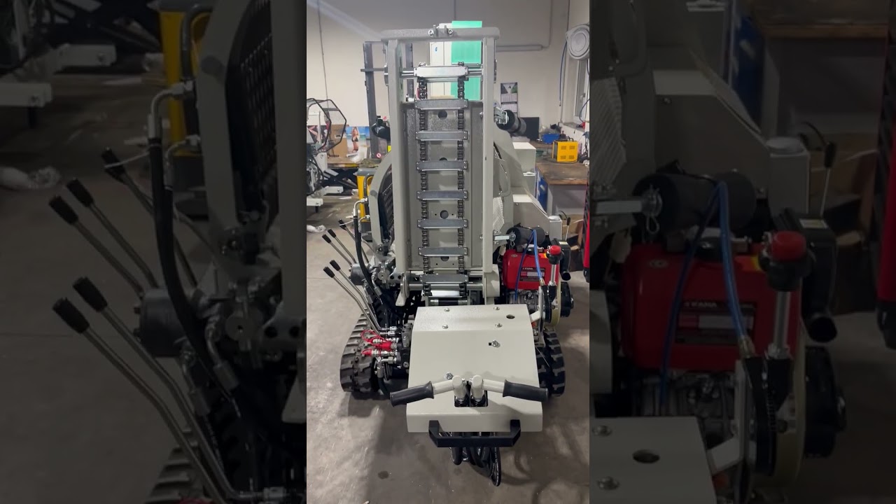 Lumag SSA500 dízel önjáró tűzifakészítő automata / tűzifafeldolgozó / rönkhasító / tűzifa gyártó