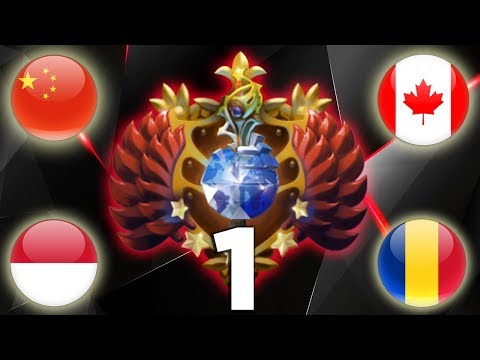 EPIC TOP 1 MMR BATTLE of ALL REGIONS - WHO IS THE BEST? Arteezy vs Paparazi vs inYourdreaM vs w33