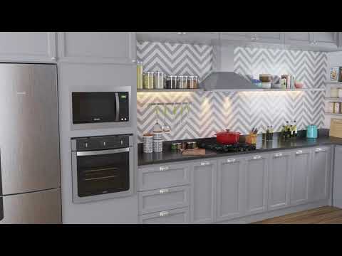 Video thumbnail of Microondas de Embutir Consul CM146AE 32L