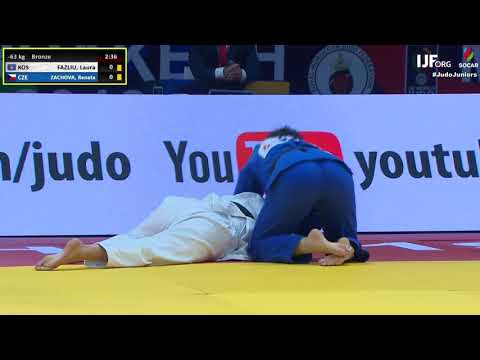 2019 Marrakech Bronze 63 kg Fazliu Laura KOS vs  Zachová Renata CZE