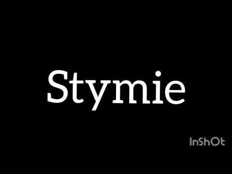 Stymie PRONUNCIATION and meaning
