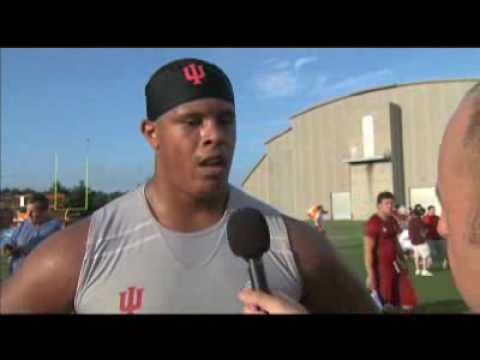 Camped Out With IU Football: Interview with offensive linemen Pete Saxon & Roger Saffold
