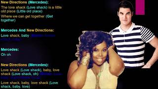 Love Shack Glee Lyrics