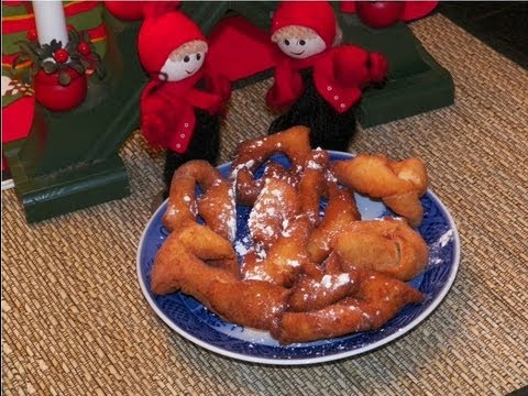 How to make Danske / Norske Klejner cookies. A traditional homemade cookie recipe for Christmas Jul