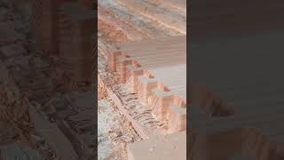 cnc joinery with 22 mm ash wood