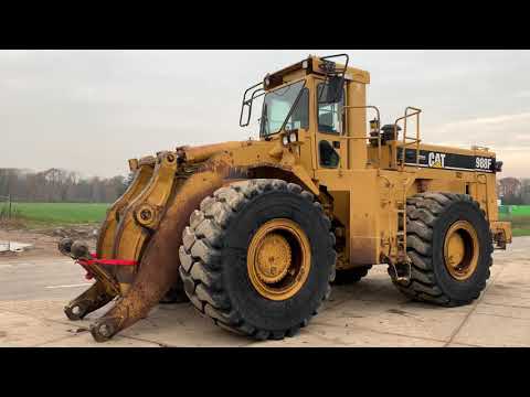 Testing wheelloader: Caterpillar 988F, year 2000 (Refnr. BM3580)
