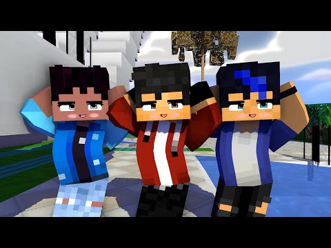 CHICKEN WING MEME DARLING OHAYO HANDSOME BOYS PIERCE, AARON & EIN - MINECRAFT ANIMATION #shorts