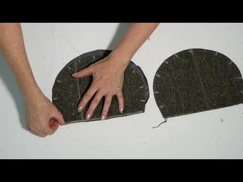 Шьём тёплый сарафан к зиме, технология пошива ЧАСТЬ 4