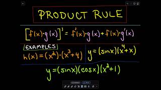 The Product Rule for Derivatives