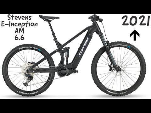 Stevens E-Inception AM 6.6 Stealth Black ( 2021 ) WALK-AROUND