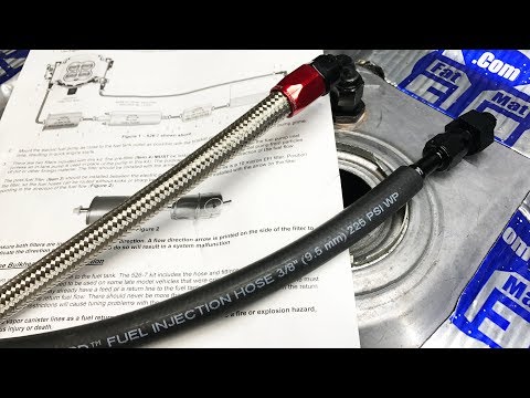 How to properly add a fuel return line for efi installation