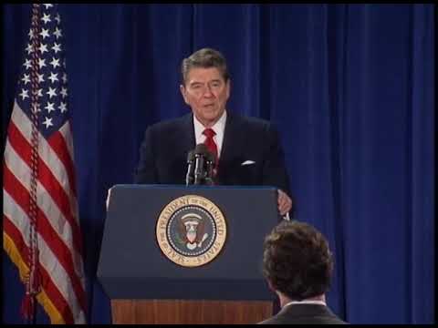 President Reagan's Press Conference from Toronto on June 21, 1988