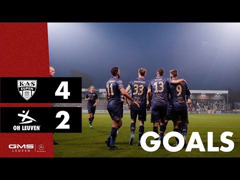 GOALS | Alle doelpunten uit KAS Eupen vs. OH Leuven - Game Highlights