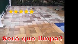 Limpeza de pisos e pedras