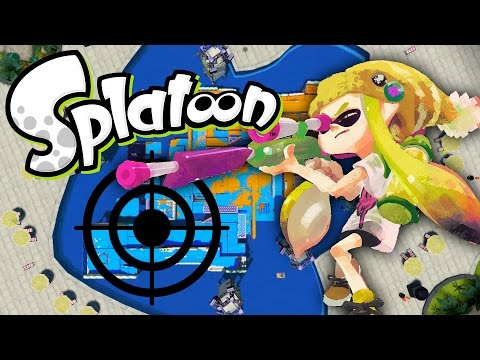 Farbe ins Gesicht! -  SPLATOON Konzentrator Gameplay [Wii U] Deutsch