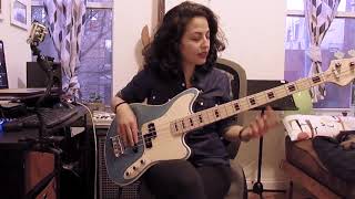Video thumbnail for Yonit Spiegelman Moniker Guitars Zuma Bass Demo by Yonit Spiegelman