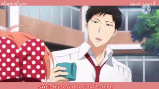 Nightcore (shape of you - french version Sarah )