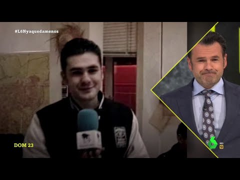 La foto de Iñaki López en 1994: "El vestuario era mío, lamentablemente" - laSexta Noche