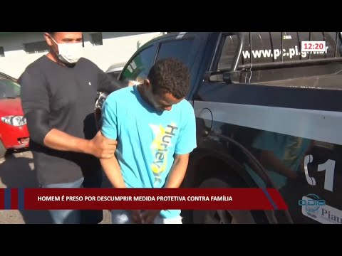Homem é preso por descumprir medida protetiva contra família 12 08 2022