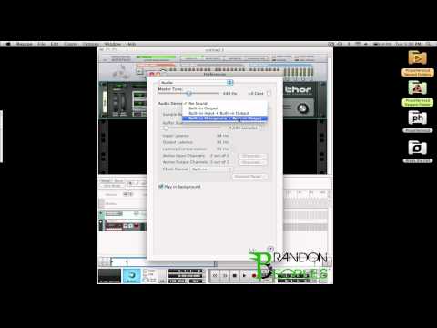 Getting a Sound in Reason 5 / Record 1.5 (Tutorial)