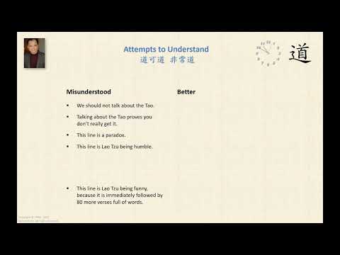 Properly Translating Tao Te Ching Chapter 1 Line 1