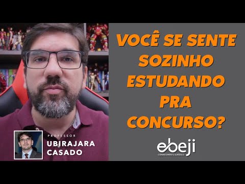🔴 VOCÊ SE SENTE SOZINHO ESTUDANDO PRA CONCURSO | UBIRAJARA CASADO 🔴