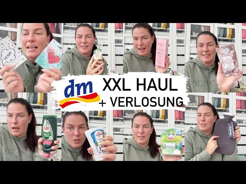 XXL DM HAUL + VERLOSUNG! ♡ Beauty/Body, Haushalt, Kinder, Food,...
