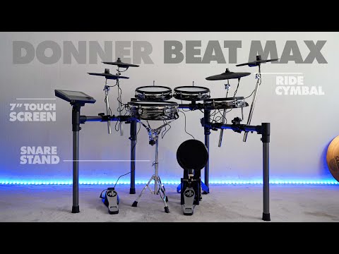фото электронная ударная установка donner beat max ec6992 0
