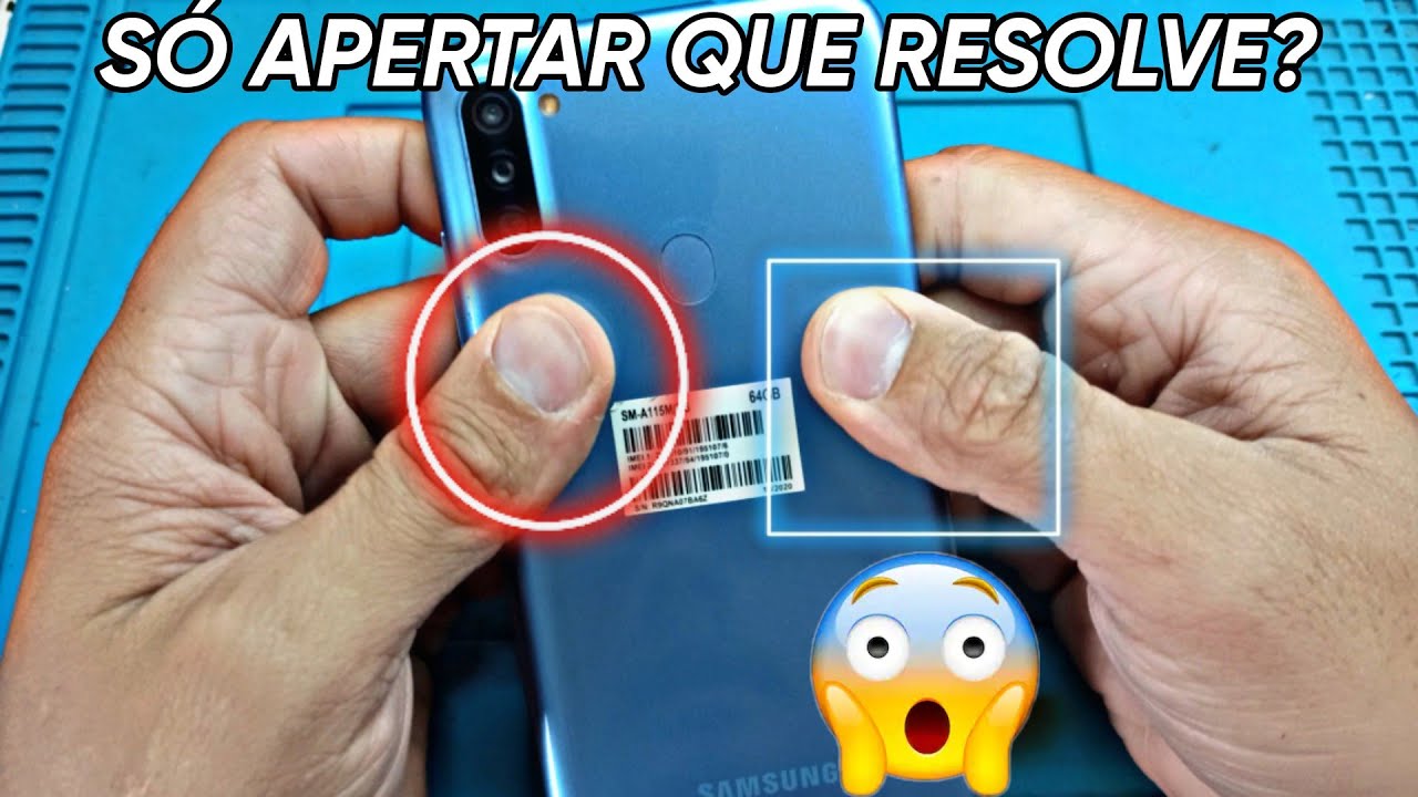Samsung A11 não dá touch, resolva em 4 passos