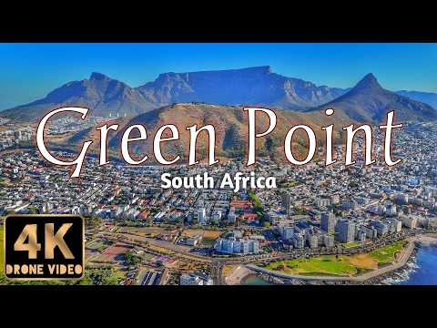 Green Point & Sea Point 4K HDR Drone Tour | Cape Town, South Africa