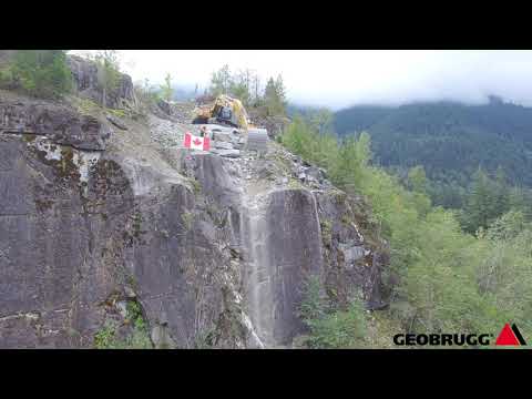 Geobrugg Rockfall Testing