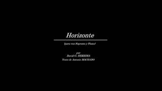 Horizonte (David G. HEREDIA)