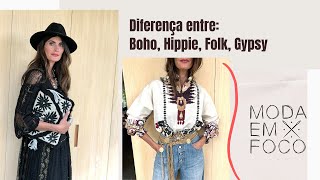 DIFERENÇA ENTRE BOHO, HIPPIE, FOLK, GYPSY - Isabella Fiorentino