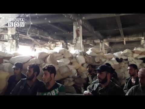 جولة تفقدية لقائد فيلق الرحمن النقيب عبد الناصر شمير لخطوط الاشتباك والجاهزية العسكرية لجبهات القتال