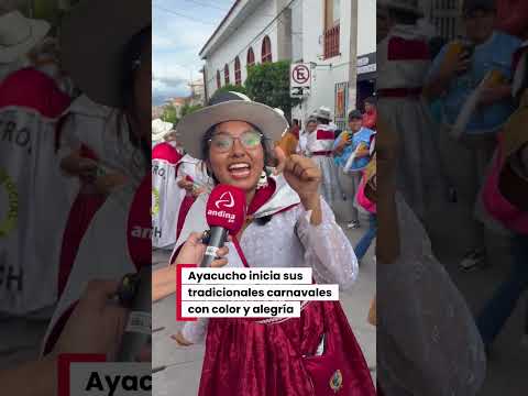 🎉✨ ¡Arrancan los Carnavales Ayacucho 2026!