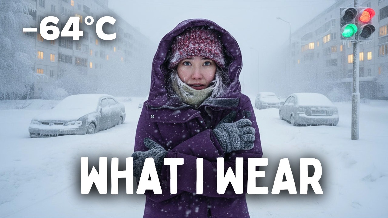 Miniatura HD: What I Wear at –64°C (−83°F) in the Coldest City on Earth | Yakutsk, Siberia
