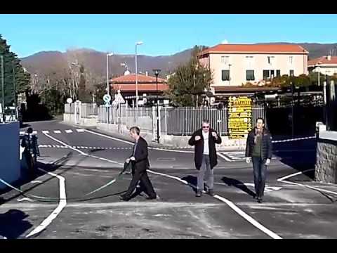 Il taglio del nastro del Pontino a Diano Marina