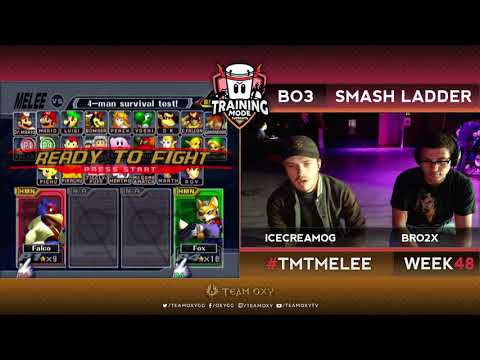TMT 48 - IceCreamOG (Falco) VS Bro2x (Fox) - SSBM Smash Ladder - Melee