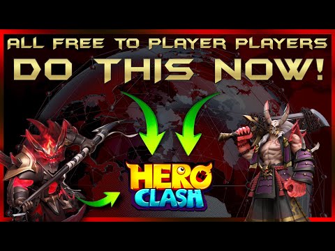ALL Players, DO THIS NOW in Hero Clash! | Part 1 of 3! - YouTube