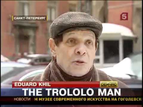 The Trololo Man Eduard Khil -  Russian TV - Exclusive