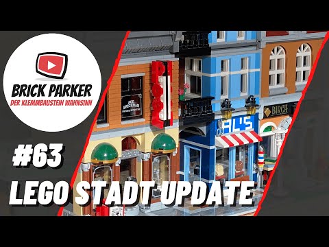 💥 LEGO STADT UPDATE - Folge 63 - Neue Gebäude und neues Chaos für Bricklynn - Ideensprudelei 💥