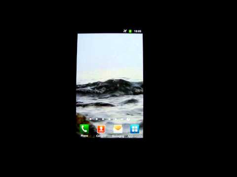 Relaxing Waves Live Wallpaper Video