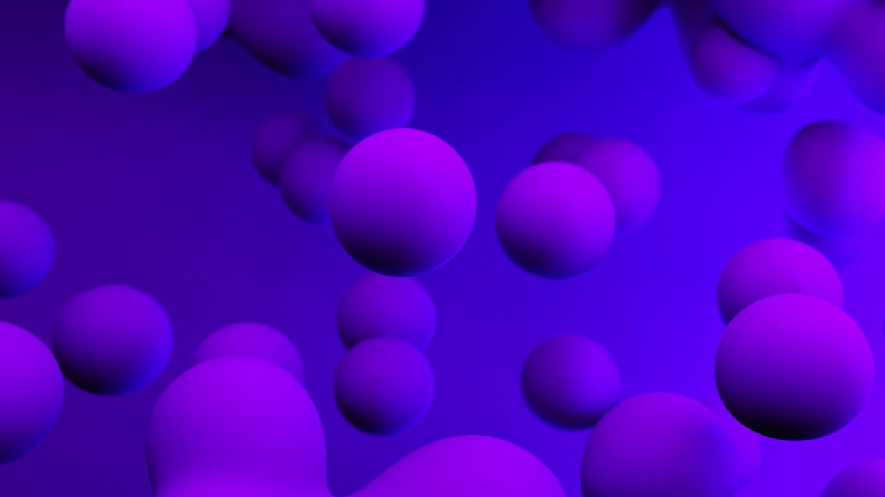 3D round ball abstract background
