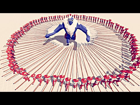 100x PIKE vs LAST EVERY UNIT - Totally Accurate Battle Simulator TABS