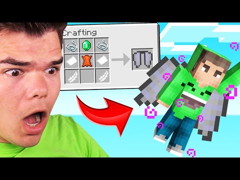 CRAFTING Will CURSE Or BLESS You! (Minecraft)