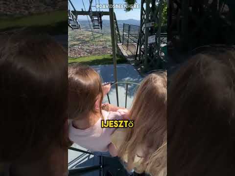 Az apa hegyi pályára vitte a lányait