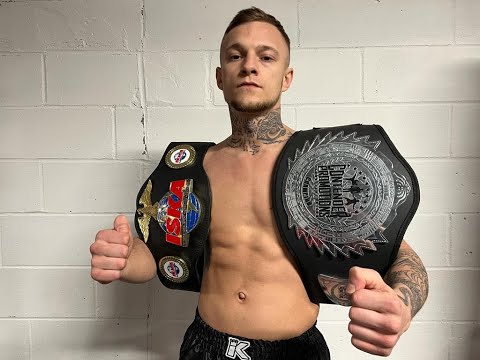 Fightnightlive TV Presents K1 Fighter profile Nathan Dryden K1 Champion .