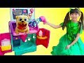 Emma Pretend Play Feeding Giving Bath To Pet Animals Toys For Kids